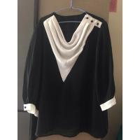 ราคา เสื้อคอถ่วงแขนยาว สีขาวดำ (27511281008)