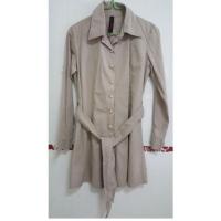 ราคา เดรสสั้นแขนยาว สีน้ำตาลอ่อน (1796525172)