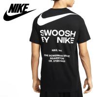 ราคา Nike เสื้อยืด Swoosh By Nike สีดำ (S รอบอก 37") (มือ2) ของแท้ (45109016613)