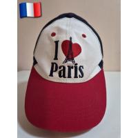 ราคา มือสอง​ หมวกแก๊ปเบสบอลปักลาย "I Love Paris" (44711170444)