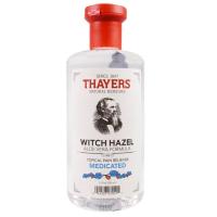 ราคา Thayers, Witch Hazel, Aloe Vera Formula, Medicated, Topical Pain Reliever, 12 fl oz (355 ml) (1230685646)