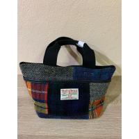 ราคา กระเป๋าทรงถือแบนด์harris tweedแท้ (23734143722)