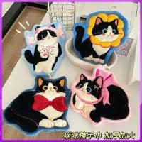 ราคา ผ้าเช็ดมือแมวน่ารักแบบแขวนดูดซับแห้งเร็วการ์ตูนน่ารักหนาผ้าขนหนูสี่เหลี่ยมเด็กผ้าเช็ดมือห้องน้ํา (47700308605)