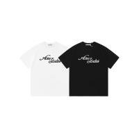 ราคา HMEC AC Short Sleeve T Loose-fitting casual cotton short-sleeve couple's shirt with letter embroidery (54958328903)