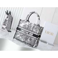ราคา Dior Tote Daily Retro One-Shoulder ของขวัญประณีต Cross-Body Bag Mini Dating Underarm Bag หรูหรา Classy กระเป๋าถือ All-Match ช้อปปิ้ง (42731040416)