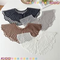 ราคา Kugigi ปกเสื้อปลอม ประดับไข่มุก สีพื้น ถอดออกได้ แฟชั่น เสื้อคลุมไหล่ ปักลายลูกไม้ (25721348567)
