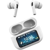 ราคา IQ Sound IQ-341 ANC & หูฟังบลูทูธ ENC พร้อมกล่องชาร์จจอสัมผัส หูฟังไร้สาย True เสียงสเตอริโอ ไมโครโฟนคู่ ผู้ช่วยเสียง การตรวจจับอินเอียร์ USB-C Cha (47562225201)