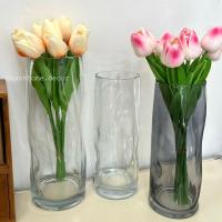 ราคา แจกันแก้วหยักใสประดับดอกไม้แห้งดอกไม้สดแจกันดอกไม้ตกแต่งแสดงดอกไม้ เท็ต |Chanhhomedecor Chanhhomedecor Chanhhomedecor| (51311633195)