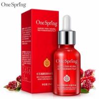ราคา เซรั่มทับทิมเกาหลีหน้าเด้ง One Spring Red Pomegranate Serum 15 Ml. (6969446696)