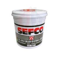 ราคา SEFCO แม่สีน้ำ เซฟโก้ ทาภายนอกและภายใน ขนาด(1ลิตร) (26500719954)
