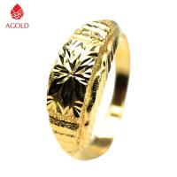 ราคา AGOLD แหวนทอง ครึ่งสลึง ลายหัวโปร่ง (คละลาย) ทองคำแท้ 96.5 (1376391667)