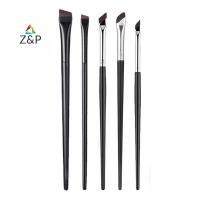 ราคา Z&P Brow Contour แปรงแต่งหน้า Eyebrow Eyeliner Brush Professional Super Thin Angled Liner Eye Brush Make Up Tools COD (45211316063)