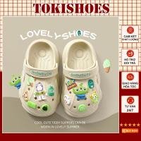 ราคา [อุปกรณ์เสริม] สติ๊กเกอร์สําหรับรองเท้าแตะไขว้ รองเท้าแตะจระเข้ - Jibbitz TOY-STORY 3D สุดน่ารัก (25379593082)