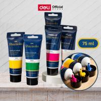 ราคา Deli Finenolo รุ่น EC75 สีอะคริลิคแบบหลอด 75 ml. สีสดใส มี 14 สี จำหน่าย 1 หลอด Acrylic Color (42063778477)