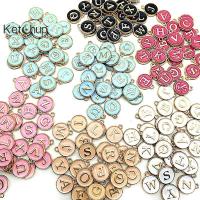 ราคา [Ktchup-t] 26 ชิ้นตัวอักษร Charms สร้อยข้อมือตัวอักษรเริ่มต้นเครื่องประดับ DIY หัตถกรรมทํา Nice (55610807272)