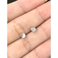 ราคา ต่างหูพลอยมุกดาหาร พลอยแท้ ขนาด 4 มิลค่ะ (42953665060)