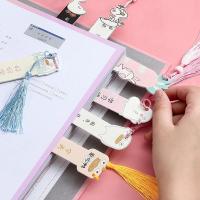 ราคา ที่คั่นหนังสือไม้ ลายการ์ตูนสัตว์น่ารัก พร้อมพู่ DIY (14241726515)