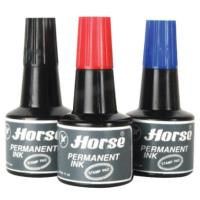 ราคา Horse(ตราม้า) หมึกเติมแท่นประทับกันน้ำ ปริมาณ 30 ซีซี สีดำ/น้ำเงิน/แดง (8502640732)