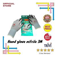 ราคา 3M comfort grip gloves ถุงมือเคลือบโฟมไนไตร M-XL Cleaning. (48102970498)