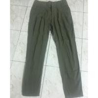 ราคา ZARA กางเกงผ้าเอวสูงกระเป๋าสองข้าง สีเขียวขี้ม้า ไซส์ S เอว 26 สะโพกไม่เกิน 36 ยาว 38” สวยค่ะ ผ้าดีมาก (877457750)