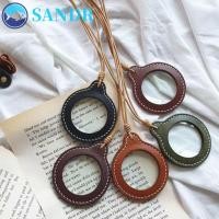 ราคา ทราย แว่นขยายขนาดเล็ก,สายหนังสร้อยคอแว่นขยายแบบพกพา,ของเล่นสํารวจมือถือคอสวมใส่ใช้งานง่ายแว่นขยายจี้ตรวจสอบ (54711813910)