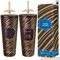 ราคา Harry Potter X Starbucks Swirl 24oz Plastic Cold Cup แก้วเก็บความเย็นรุ่นพิเศษจากสตาร์บัคxแฮรี่พอตเตอร์ลิขสิทธิ์แท้ (50458335227)