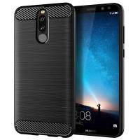 ราคา Armor Carbon TPU Case Huawei Nova 2i - Casing Black Soft Cover Black Original Shock (26334868873)