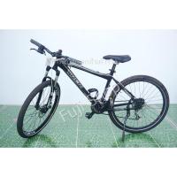 ราคา จักรยานเสือภูเขาญี่ปุ่น - ล้อ 26 นิ้ว - มีเกียร์ - อลูมิเนียม - มีโช๊ค - Disc Brake - Trek 6 Series - สีดำ [จักรยานมื... (22168476795)