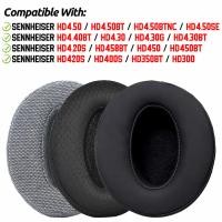 ราคา สําหรับ Sennheiser HD4.50 HD4.50BT HD4.40BT HD4.30BT HD4.20S HD450 HD458BT HD420S HD350BT HD300 หูฟัง EarPads เบาะฟองน ้ ําชุดหูฟัง Earmuffs เปลี ่ ยนฝาครอบ (25426070190)