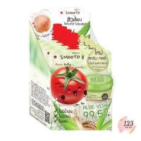 ราคา (4 ซอง/กล่อง) Smooto Tomato Aloe Snail Jelly Scrub 50ml สมูทโตะ สครับมะเขือเทศ ว่านหางจระเข้ เมือกหอยทาก ✨ (28126925337)