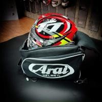 ราคา Arai Helmet Bag กระเป๋าใส่หมวกกันน็อกแบรนด์ Arai official from Arai Japan (28557986652)