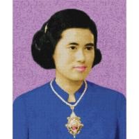 ราคา PINN SHOP ชุดปักครอสติช : สมเด็จพระเทพฯ [CV9-02] (54254327625)