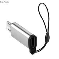 ราคา Utake Type C ตัวแปลงหญิงเป็น Micro USB ตัวผู้รองรับการชาร์จซิงค์ข้อมูลขั้วต่ออะแดปเตอร์ USB C เป็น Micro USB พร้อม Lan (42752834858)