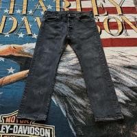 ราคา L88 levi’s 501 เอว34“ สะโพก40” ยาว40“ ขา7.5” super black (49158534000)