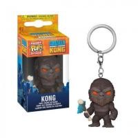 ราคา Funko Pocket POP! พวงกุญแจ Godzilla vs Kong - KONG พร้อมของเล่นฟิกเกอร์ขวาน (43804071138)