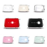 ราคา Ou Guisi Meg SMEG เครื่องปิ้งขนมปังสองชิ้นย้อนยุค, เตาอบขนมปังปิ้ง, เครื่องอาหารเช้าสําหรับใช้ในบ้าน, ปลั๊กกลมสองรู (46258559185)