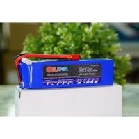 ราคา [แบตเตอรี่ 3เซล ] HELICOX (T- PLUG) 3000mA/11.1V/30C (3603902774)