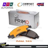 ราคา COMPACT PRIMO ผ้าเบรคคู่หลัง Honda Accord 2.2, 2.4, 3.0 ปี 2003-ON, CR-V RD4/5 2.0 ปี 01-05, RD6/7 ปี 04-06 DPM-359 (23300219796)