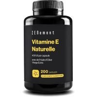 ราคา วิตามินอีธรรมชาติ 400 IU (D-Alpha-Vitamin E), 200 แคปซูล (ใช้เวลามากกว่า 6 เดือน) บรรจุน้ํามันมะกอกบริสุทธิ์ | สารต้านอนุมูลอิสระและต่อต้านริ้วรอยอันทรงพลัง | เซนมอนท (46309634646)