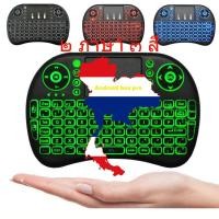 ราคา Android box pro New Fly Air Mouse 2.4GHz Wireless Keyboard พร้อมแป้นพิมพ์ 2 ภาษา ภาษาไทย+English With Backlight 3 สี (759741439)