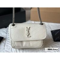 ราคา YSL One-Shoulder High-Endอารมณ์Tote Dating Mini Underarm BagประณีตหรูหราNiki Retroช้อปปิ้งกระเป๋าMessengerของขวัญAll-Matchกระเป๋าถือNoble (46559802955)