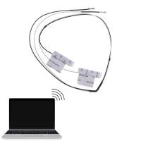 ราคา 1 Pair Universal Laptop Mini PCI-E Wireless Wifi Internal Antenna Black+White (734106800)