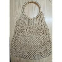 ราคา กระเป๋ามือสอง TIME เชือกถัก ใหม่ ถือ ขนาด 14•14. นิ้ว พร้อมส่ง (41257466760)