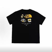 ราคา The North Face เสื้อยืดแขนสั้นพิมพ์ลายผ้าฝ้ายแท้เวอร์ชั่นเกาหลีเฉพาะกีฬาผู้ชายผู้หญิง (42180749538)