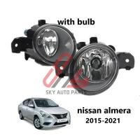 ราคา ไฟตัดหมอกกันชนหน้ารถพร้อมหลอดไฟ nissan almera N17L 2011 2012 2013 2014 2015 2016 2017 2018 2019 2020 2021 ไฟตัดหมอกรถไฟ (53458189199)