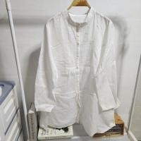 ราคา trois deux un เสื้อคอปีน ทรงตัวยาว แต่งแถบลูกไม้ฉลุ (43319064566)