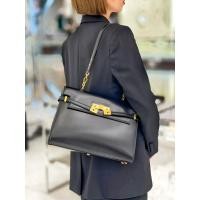 ราคา Yves Saint Laurent บรรยากาศสิ่งที่ดีสไตล์ใหม่พลิก Manhattan Baguette Bag Classic Commuter Bag Briefcase Shoulder Armpit Bag Party Easy Storage (56311729916)