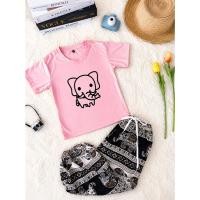 ราคา เสื้อสกรีนลายเส้นช้างเด็กช้างน่ารัก (28253107874)