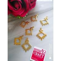 ราคา ต่างหูชาร์ม 004 สีทอง มีจํานวนจํากัด (5393674171)