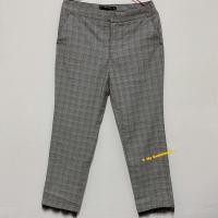ราคา กางเกงขายาว ZARA ปลายขาแต่งลูกไม้ (22177454902)